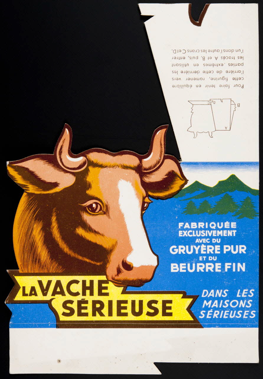 estampe LA VACHE  SERIEUSE 1990.1.246.4 Photo