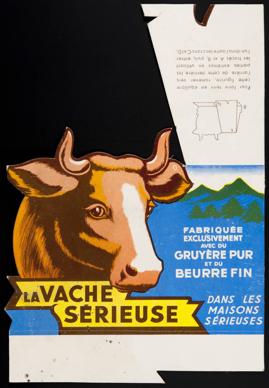 estampe LA VACHE  SERIEUSE 1990.1.246.5 Photo