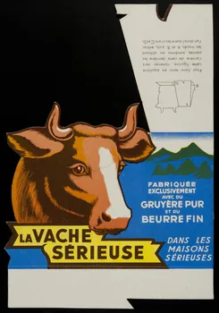estampe LA VACHE  SERIEUSE 1990.1.246.6  Photo