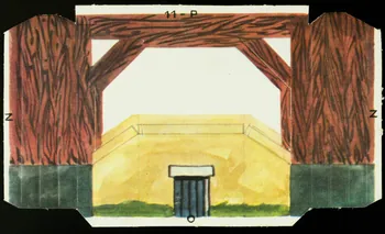 Décor de théâtre Elément de décor 1990.1.253.6  Photo