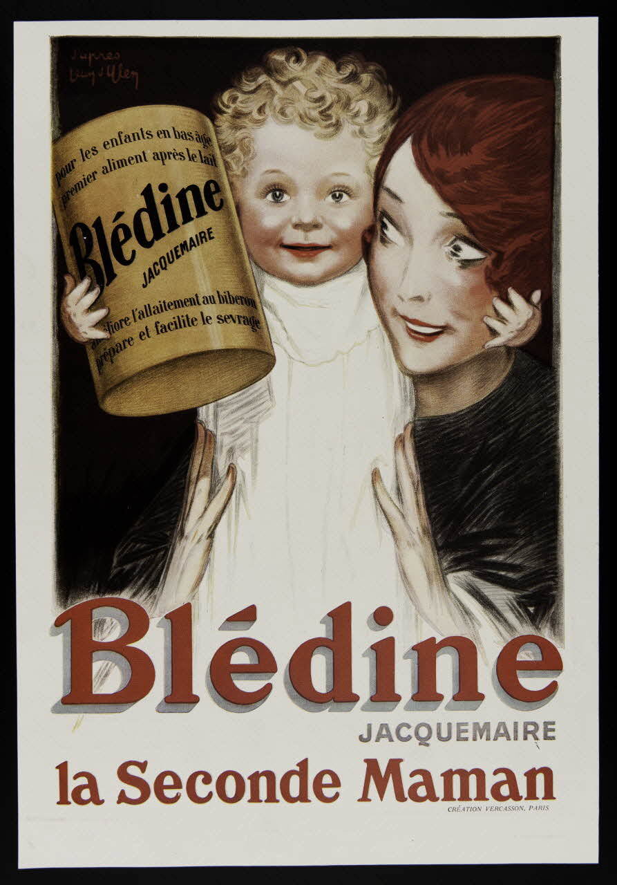 estampe Blédine  JACQUEMAIRE  la Seconde Maman 1990.1.255 Photo