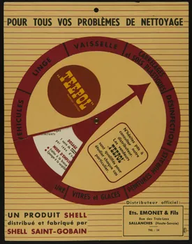 estampe POUR TOUS VOS PROBLEMES DE NETTOYAGE  "TEEPOL" 1990.1.258  Photo