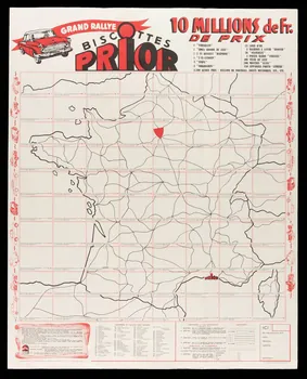 affiche GRAND RALLYE  BISCOTTES  PRIOR 1990.1.262 Photo
