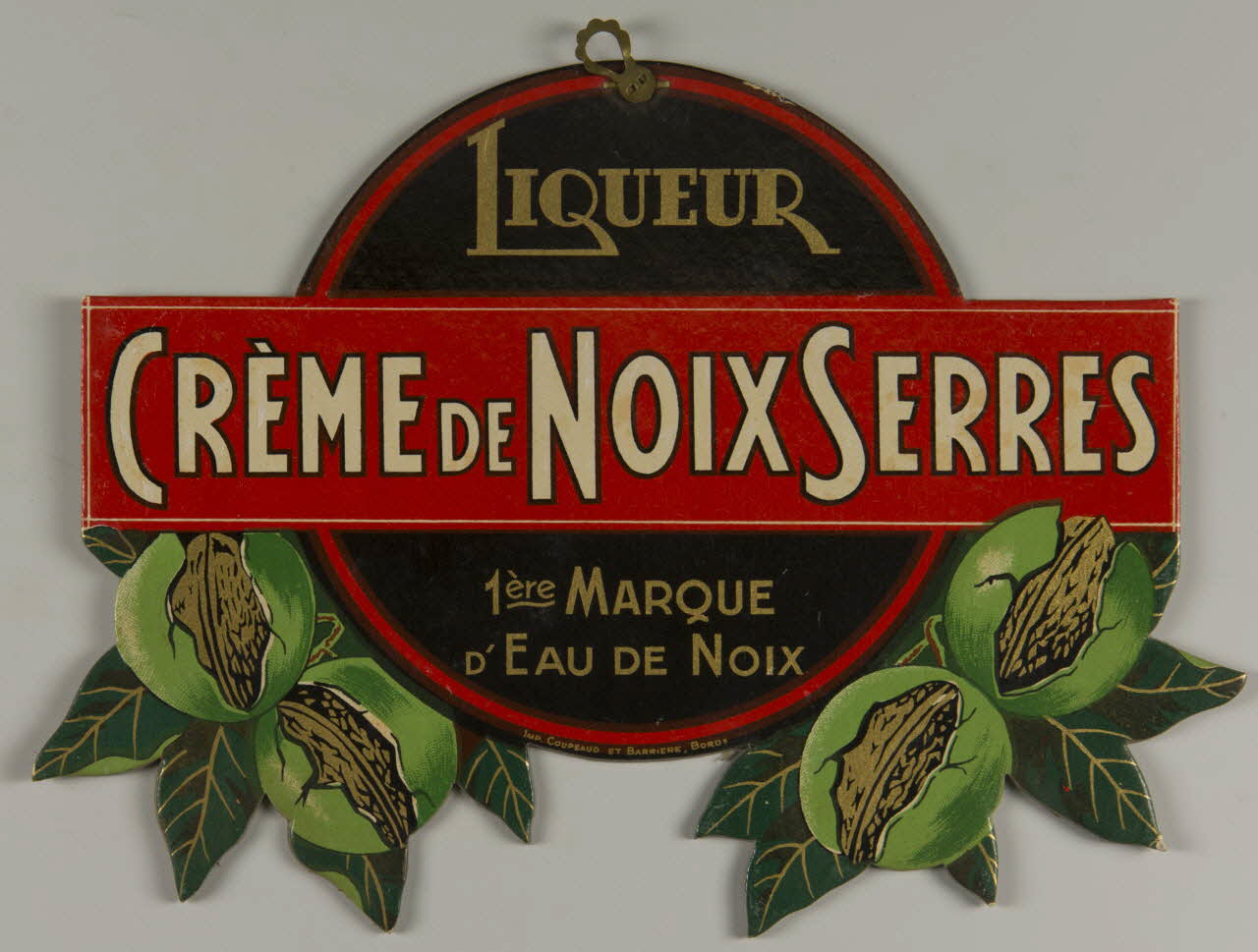 estampe LIQUEUR  CREME DE NOIX SERRES 1990.1.269 Photo