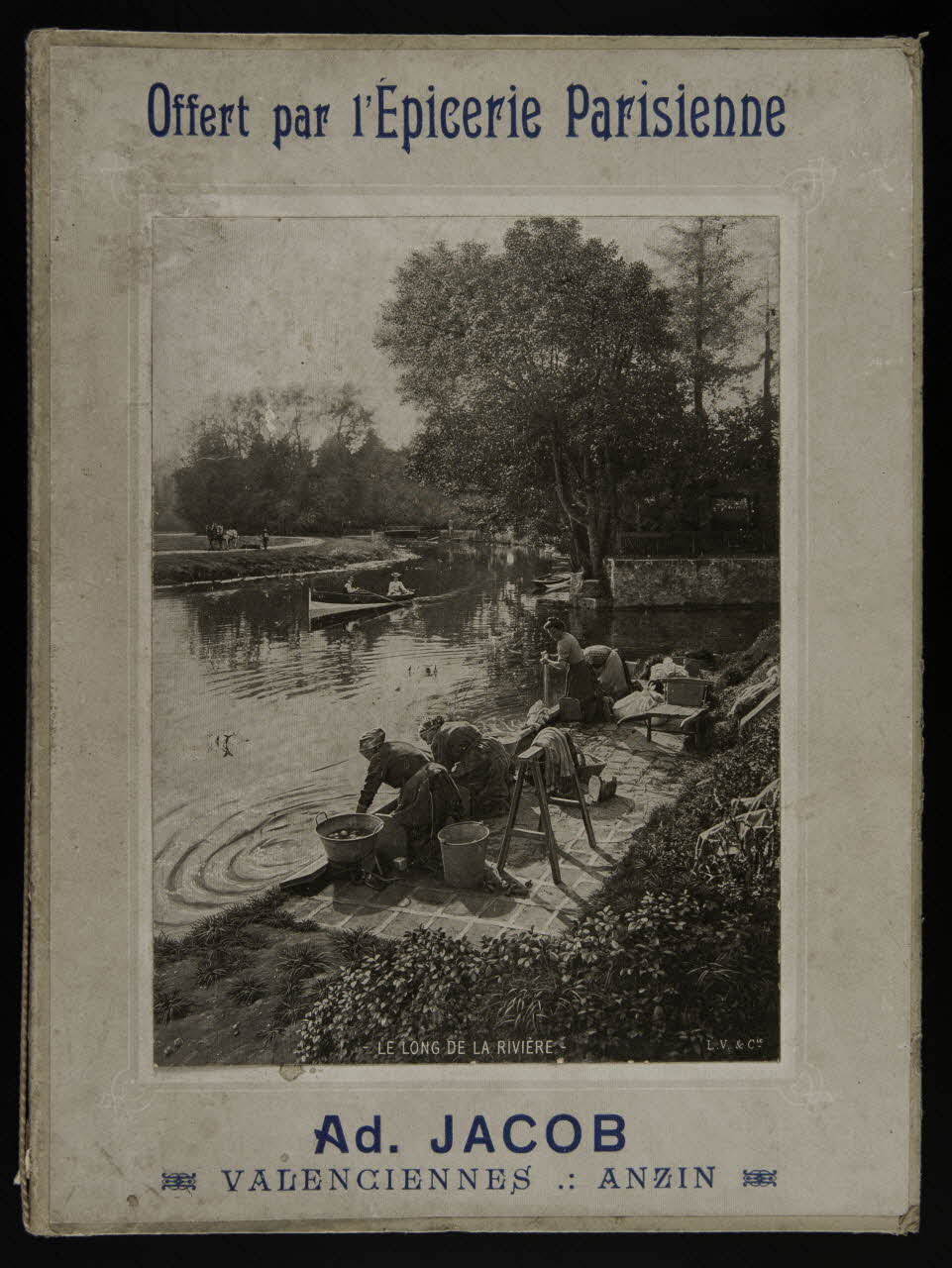 estampe LE LONG DE LA RIVIERE 1990.1.272 Photo