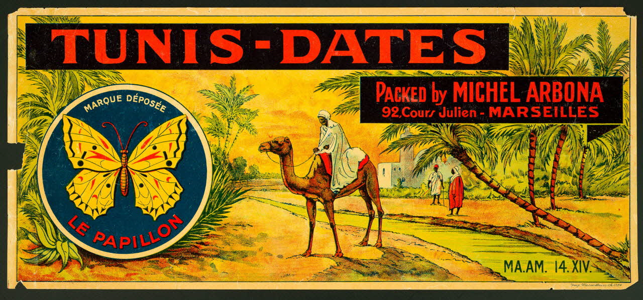 estampe TUNIS - DATES 1990.1.273 Photo