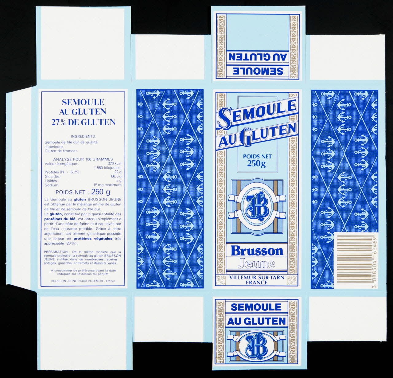 estampe SEMOULE  AU GLUTEN 1990.1.274.1 Photo