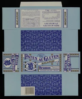 estampe PATES AU GLUTEN 1990.1.276.1  Photo