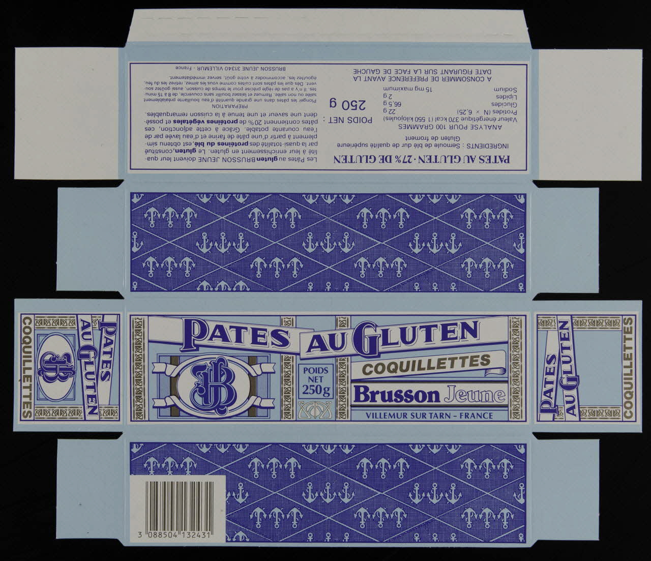 estampe PATES AU GLUTEN 1990.1.277.1 Photo