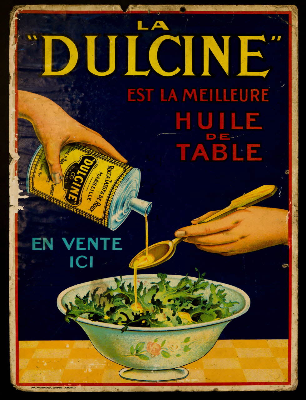 estampe LA  DULCINE 1990.1.286 Photo Mucem