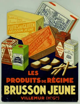 estampe LES  PRODUITS DE REGIME  BRUSSON JEUNE 1990.1.3 Photo
