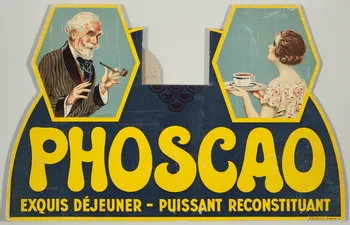 estampe PHOSCAO  EXQUIS DEJEUNER - PUISSANT RECONSTITUANT 1990.1.33 Photo