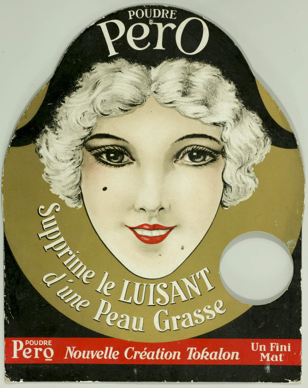 estampe POUDRE  Pero  Supprime le LUISANT  d'une Peau Grasse 1990.1.92 Photo