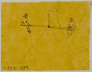 dessin Equilibristes sur une balançoire 1990.15.13.1  Photo