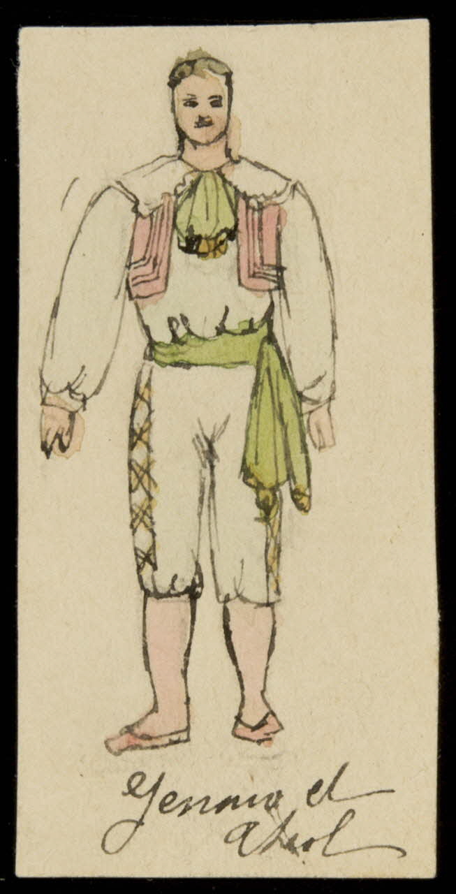 dessin Homme de cirque 1990.15.19 Photo