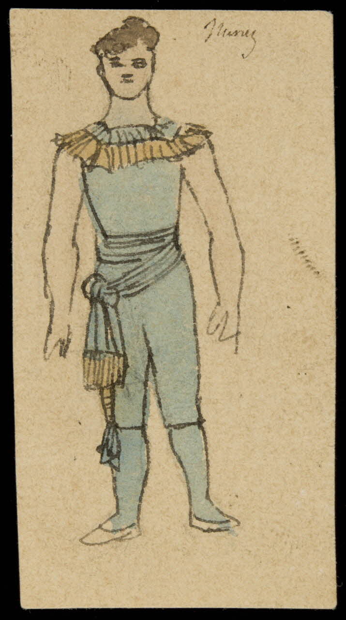 dessin Homme de cirque 1990.15.20 Photo