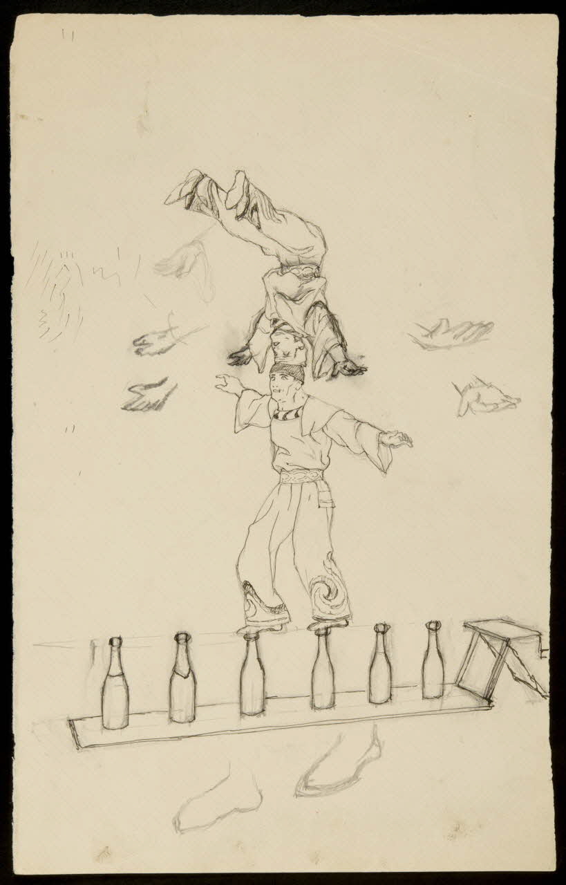 dessin Equilibristes 1990.15.8 Photo