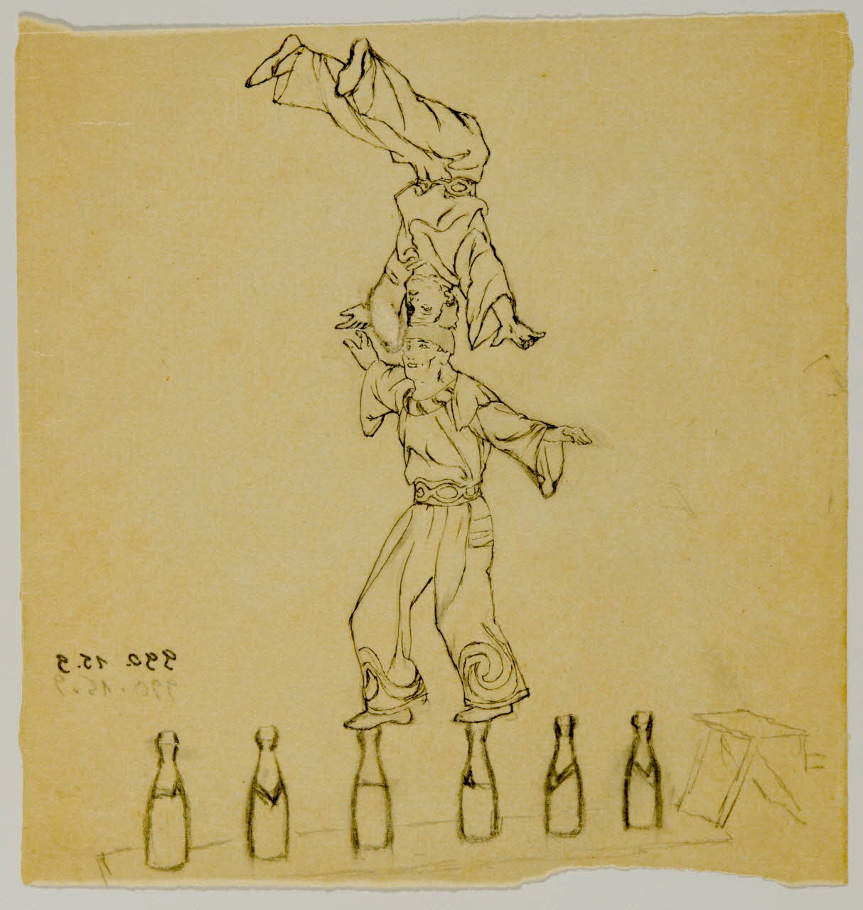 dessin Equilibristes 1990.15.9 Photo