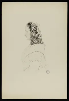estampe Femme de profil 1990.22.1.64 Photo