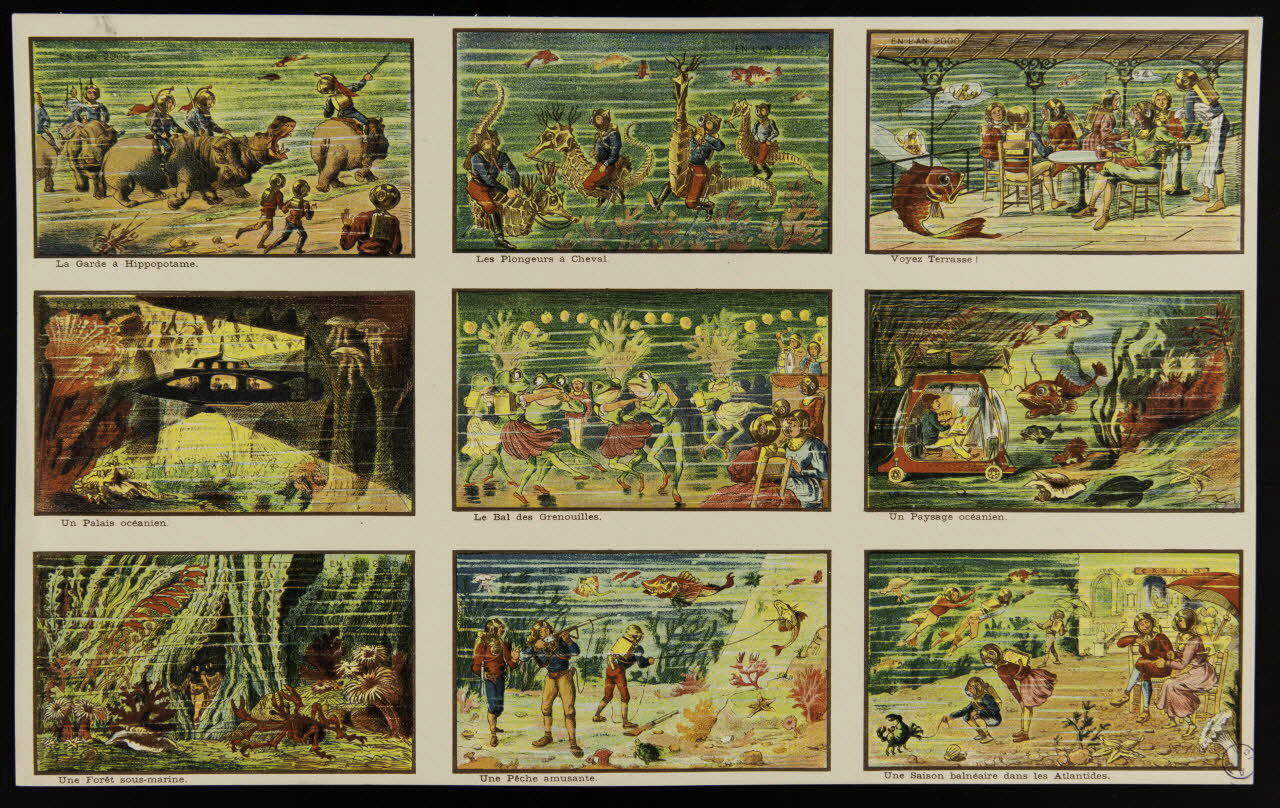 à compartiments (3x3) EN L'AN 2000 1990.39.111 Photo