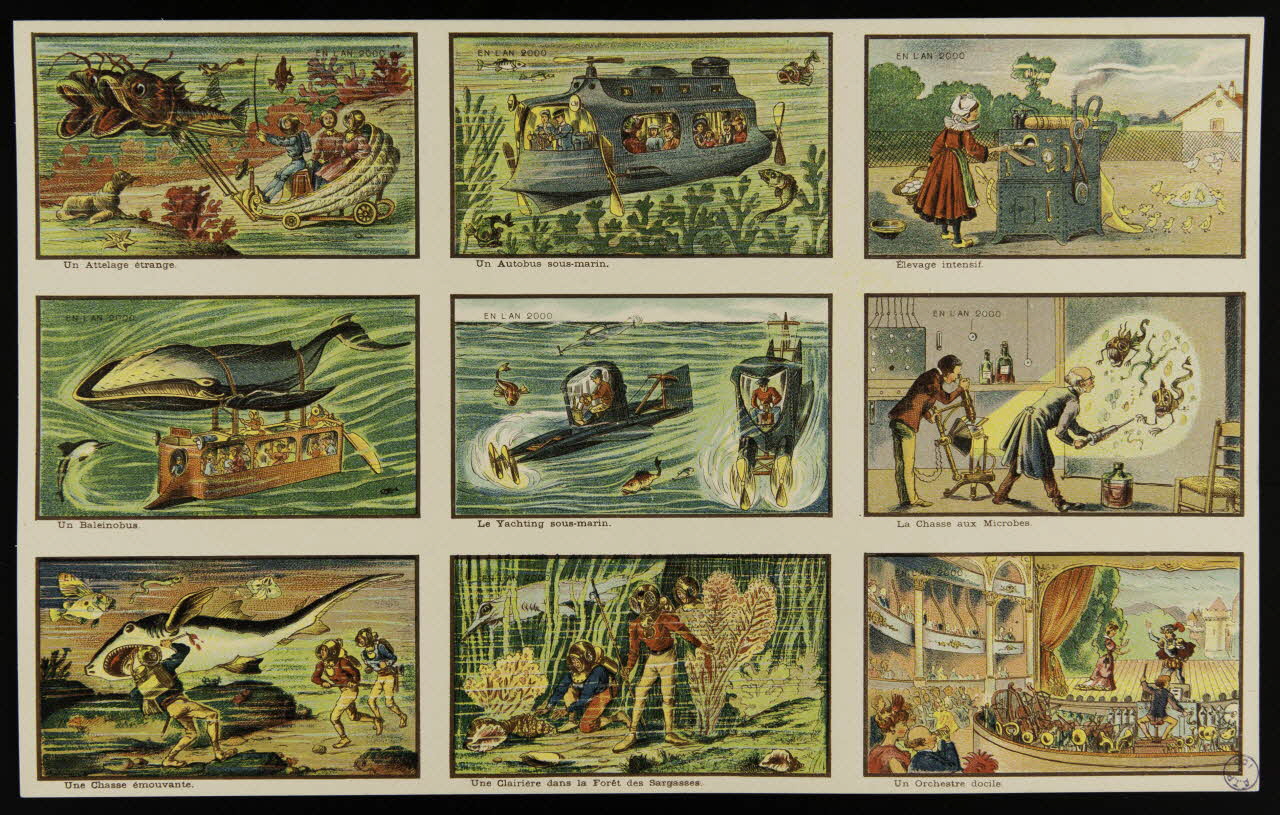 à compartiments (3x3) EN L'AN 2000 1990.39.112 Photo