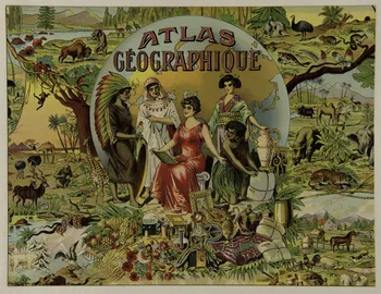 jeu de société ATLAS GEOGRAPHIQUE 1990.39.36 Photo