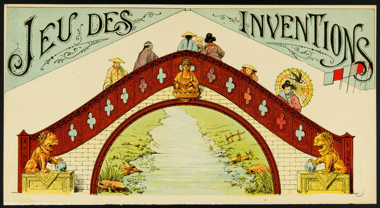 jeu de société JEU DES  INVENTIONS 1990.39.46 Photo