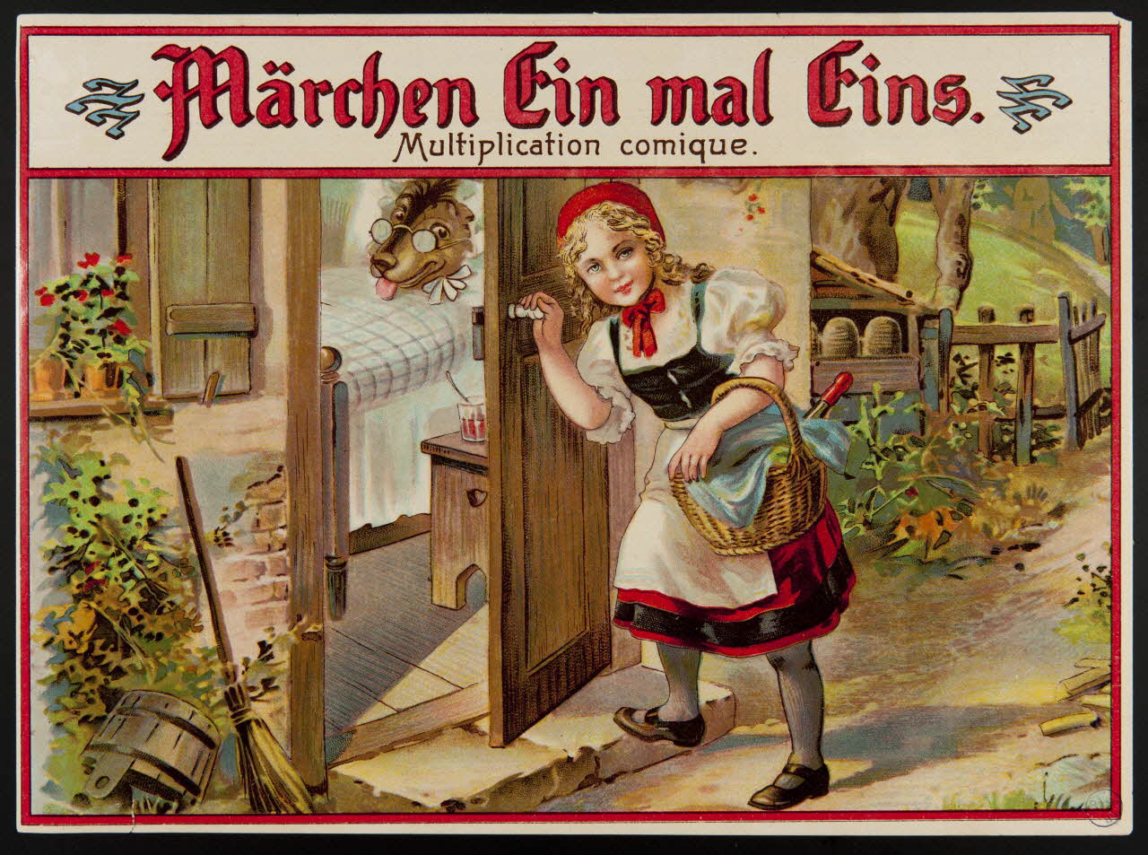 jeu de société Märchen Ein mal Eins.  Multiplication comique. 1990.39.47 Photo