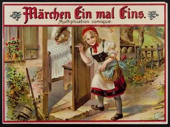 jeu de société Märchen Ein mal Eins.  Multiplication comique. 1990.39.47  Photo