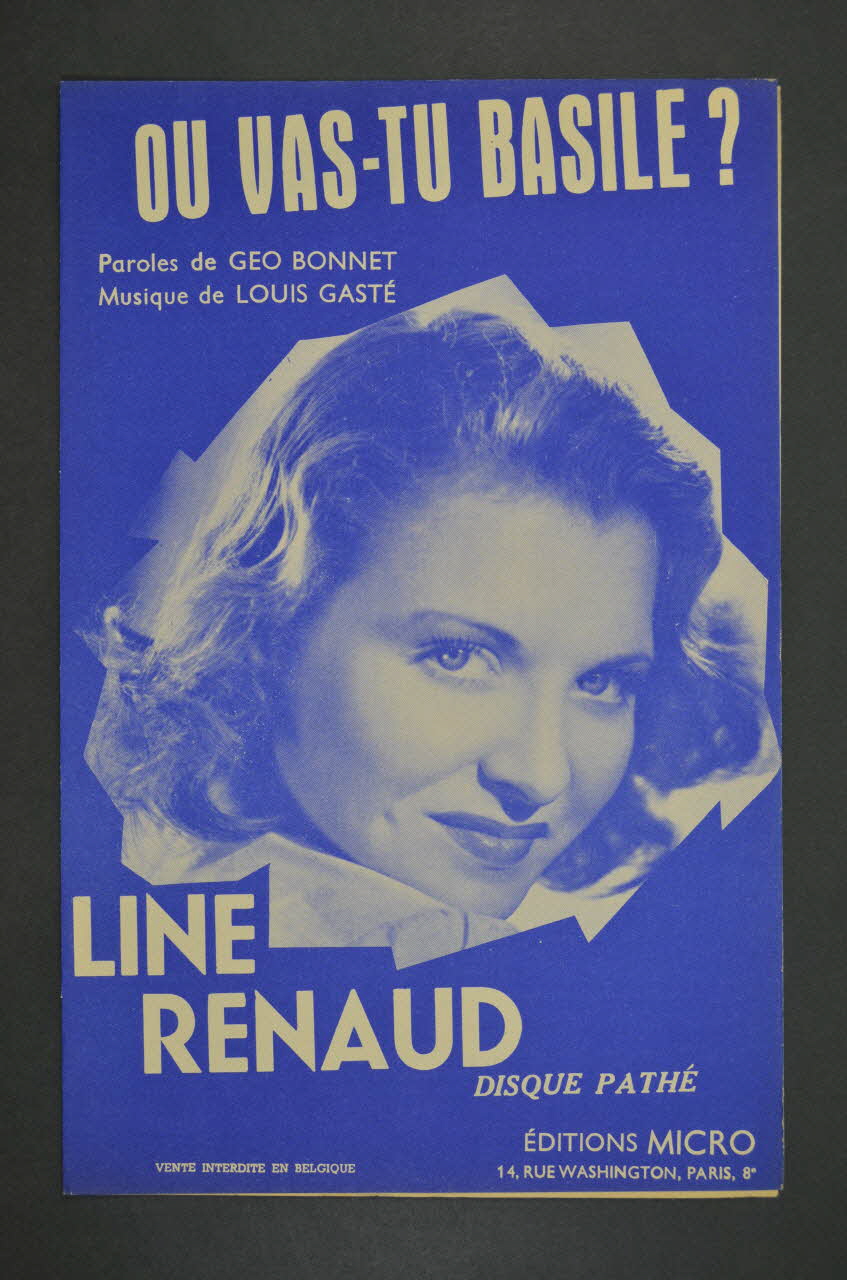 chanson petit format 1969.88.1073 Photo Mucem