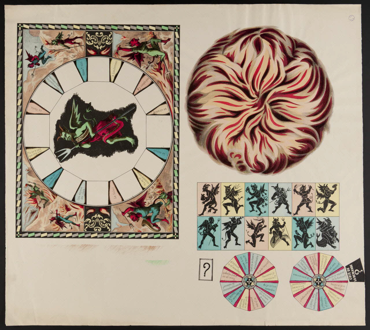 jeu de société Le diable s'amuse 1990.39.73.1 Photo