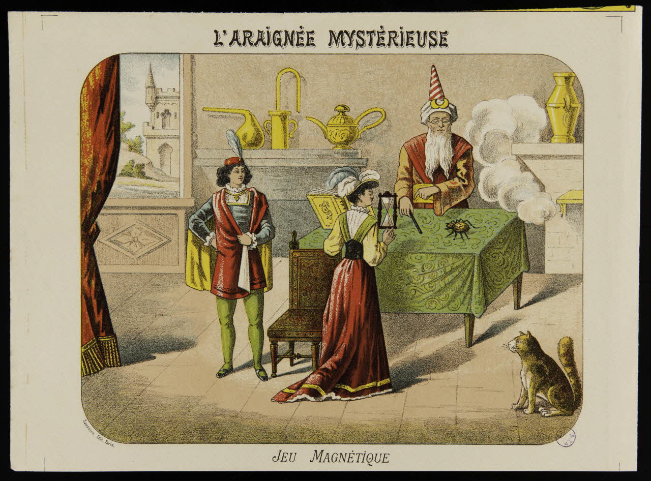 jeu de société L'ARAIGNEE MYSTERIEUSE  JEU MAGNETIQUE 1990.39.84 Photo