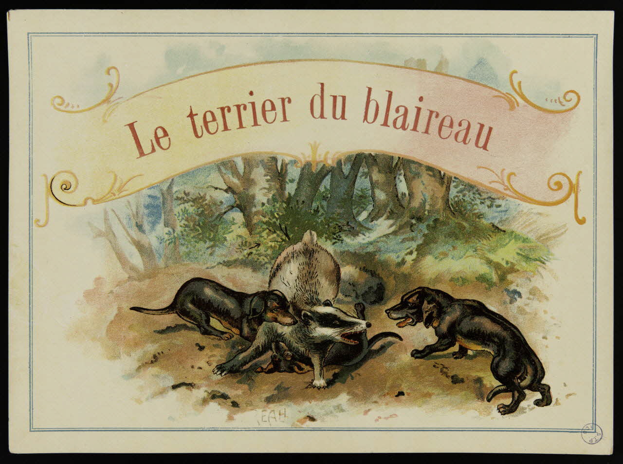 jeu de société Le terrier du blaireau 1990.39.89 Photo