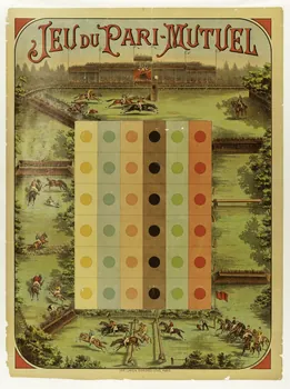 jeu de société JEU DU PARI-MUTUEL 1990.39.94 Photo