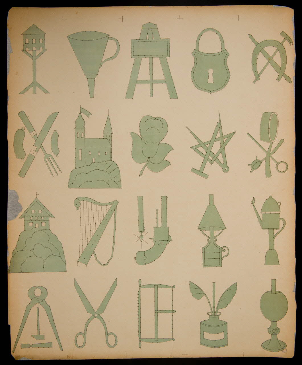 jeu Objets pour canevas 1990.39.95.1 Photo