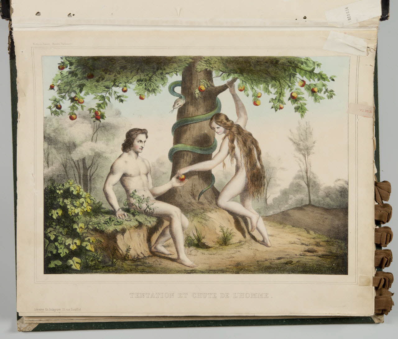 album TENTATION ET CHUTE DE L'HOMME. 1990.4.1.2 Photo