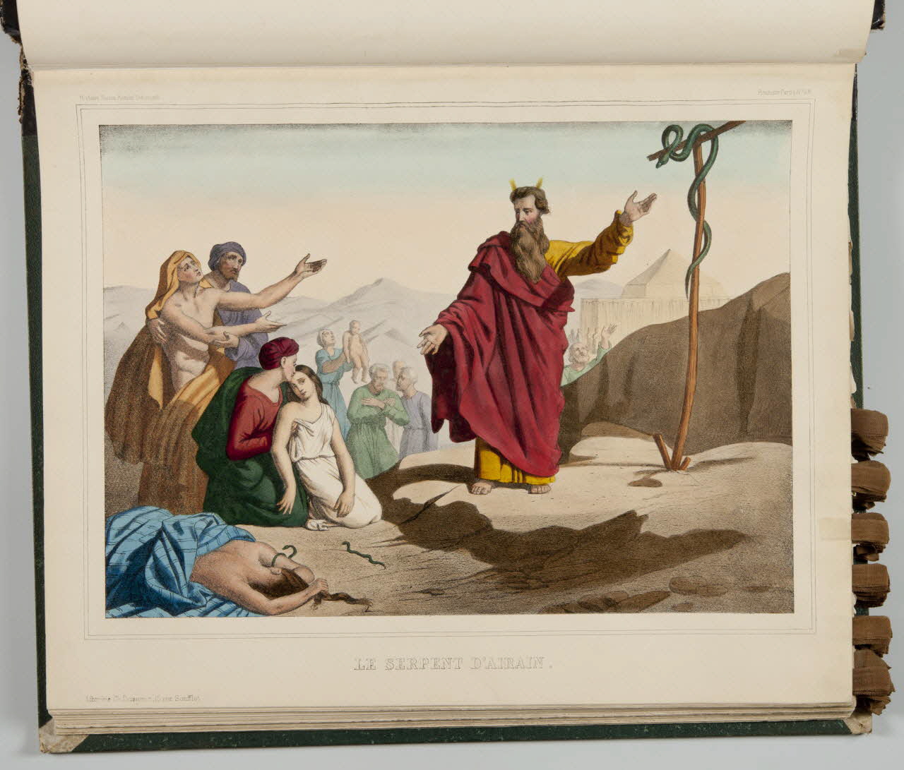 album LE SERPENT D'AIRAIN. 1990.4.1.28 Photo