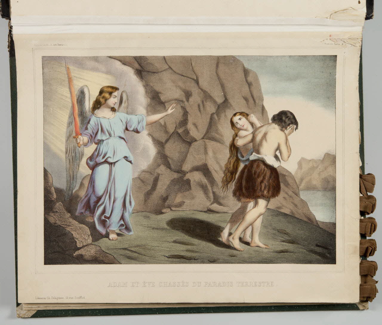 album ADAM ET EVE CHASSES DU PARADIS TERRESTRE. 1990.4.1.3 Photo