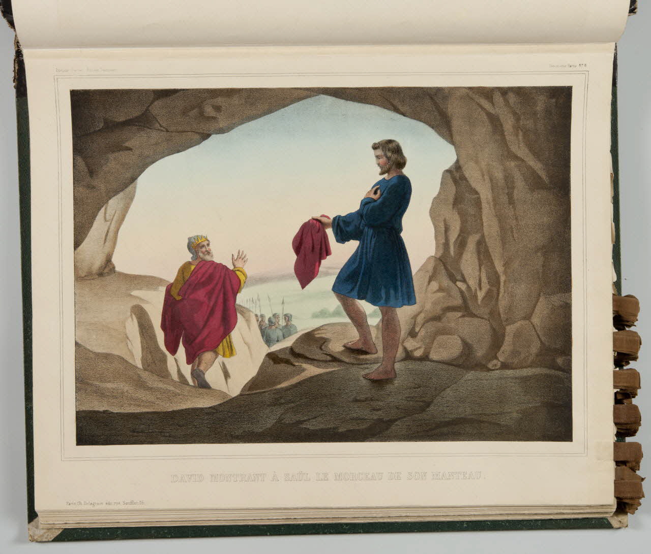 album DAVID MONTRANT A SAÜL LE MORCEAU DE SON MANTEAU. 1990.4.1.38 Photo