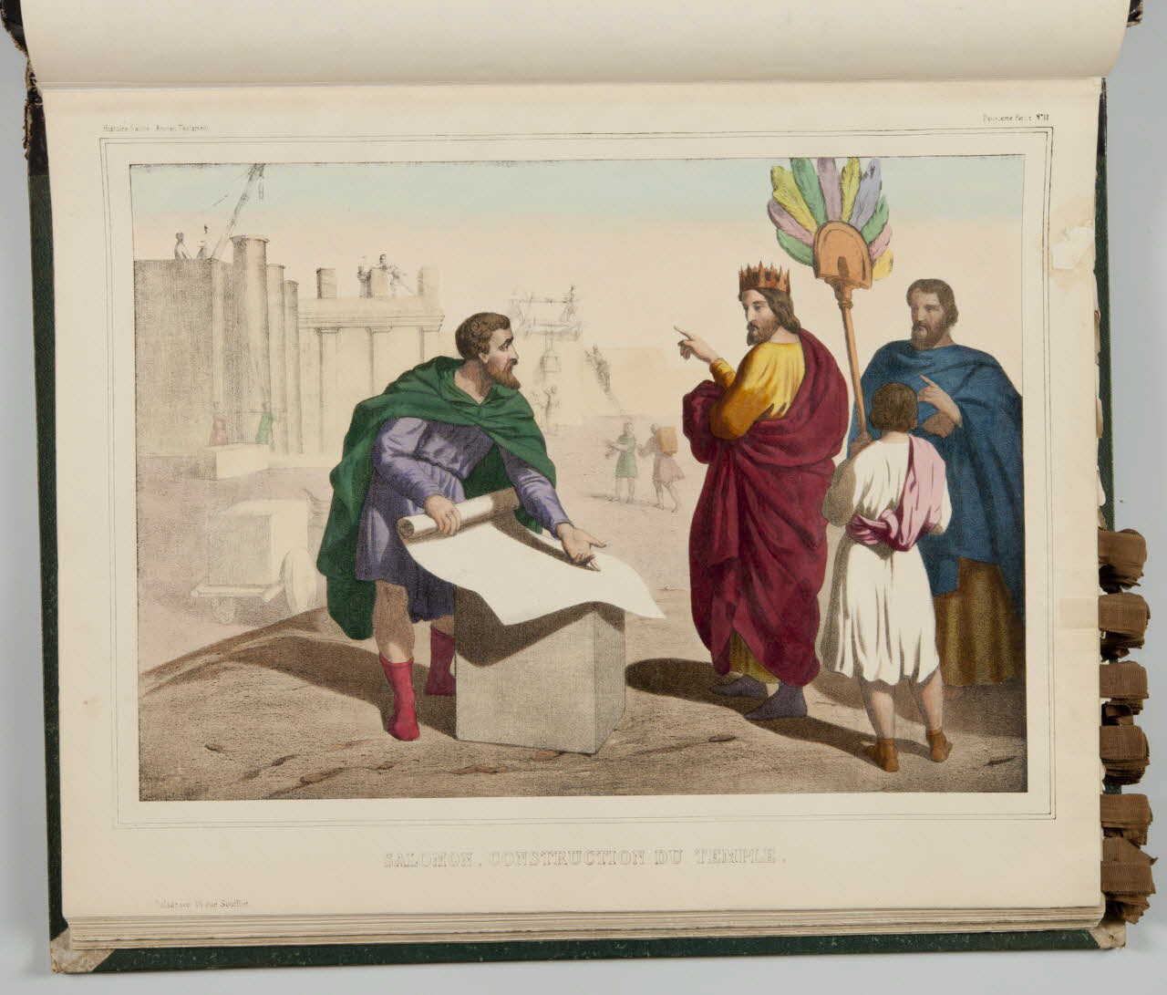 album SALOMON. CONSTRUCTION DU TEMPLE. 1990.4.1.41 Photo