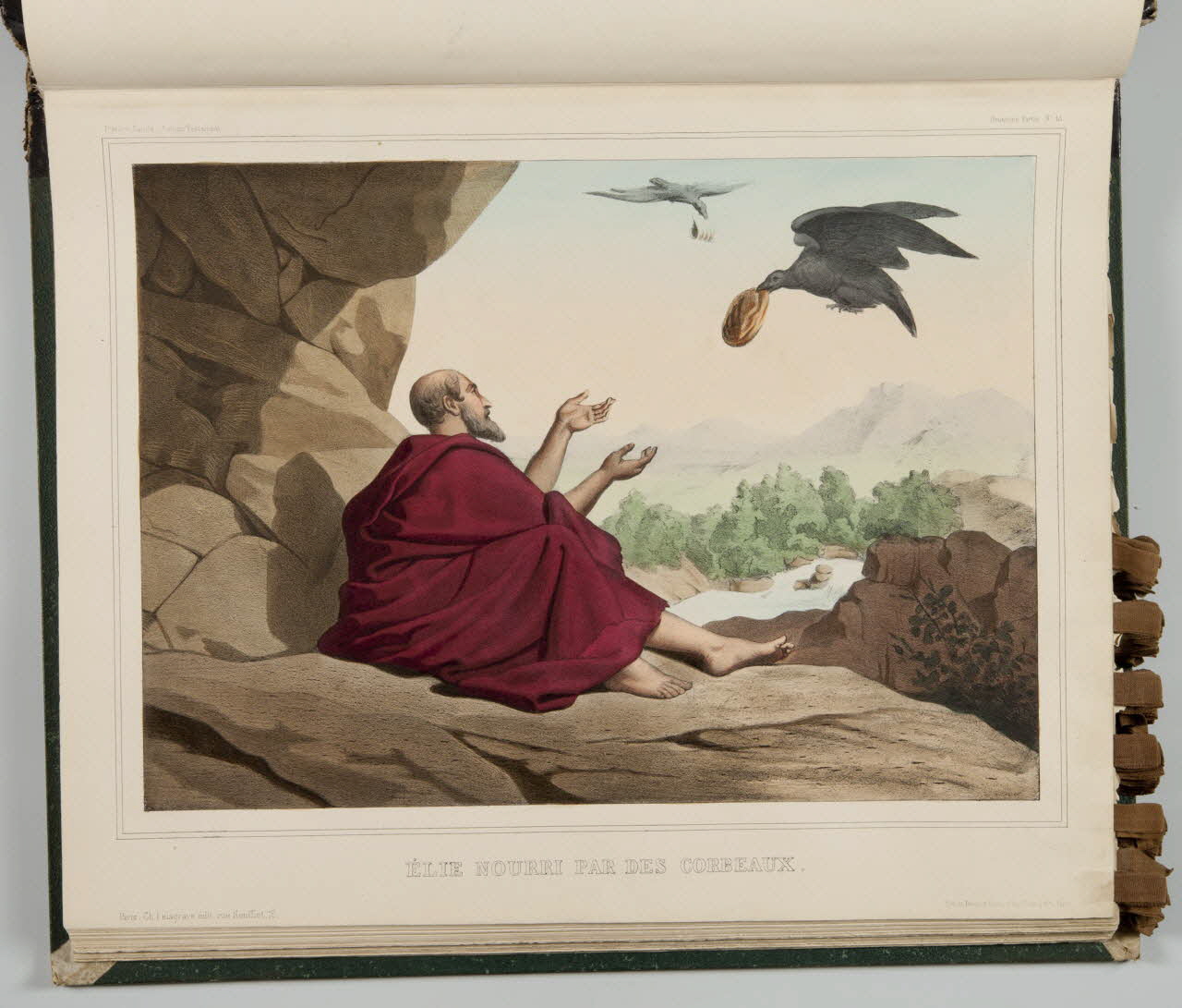 album ELIE NOURRI PAR DES CORBEAUX. 1990.4.1.43 Photo