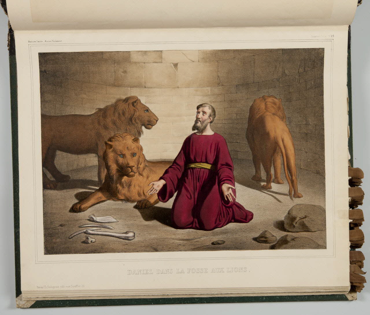 album DANIEL DANS LA FOSSE AUX LIONS. 1990.4.1.52 Photo