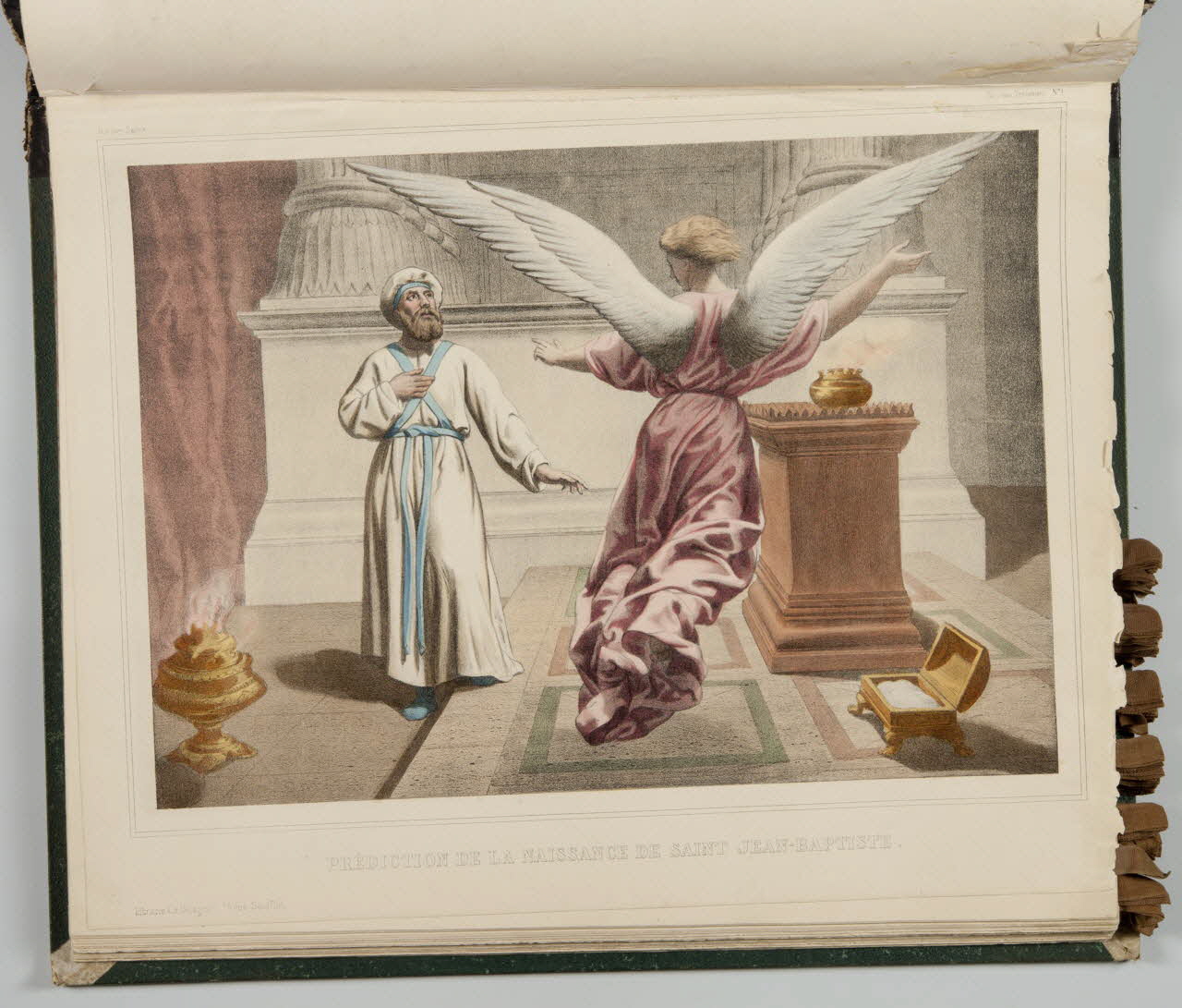 album PREDICTION DE LA NAISSANCE DE SAINT JEAN-BAPTISTE. 1990.4.1.61 Photo