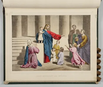 album JESUS BENISSANT LES ENFANTS. 1990.4.1.73 Photo