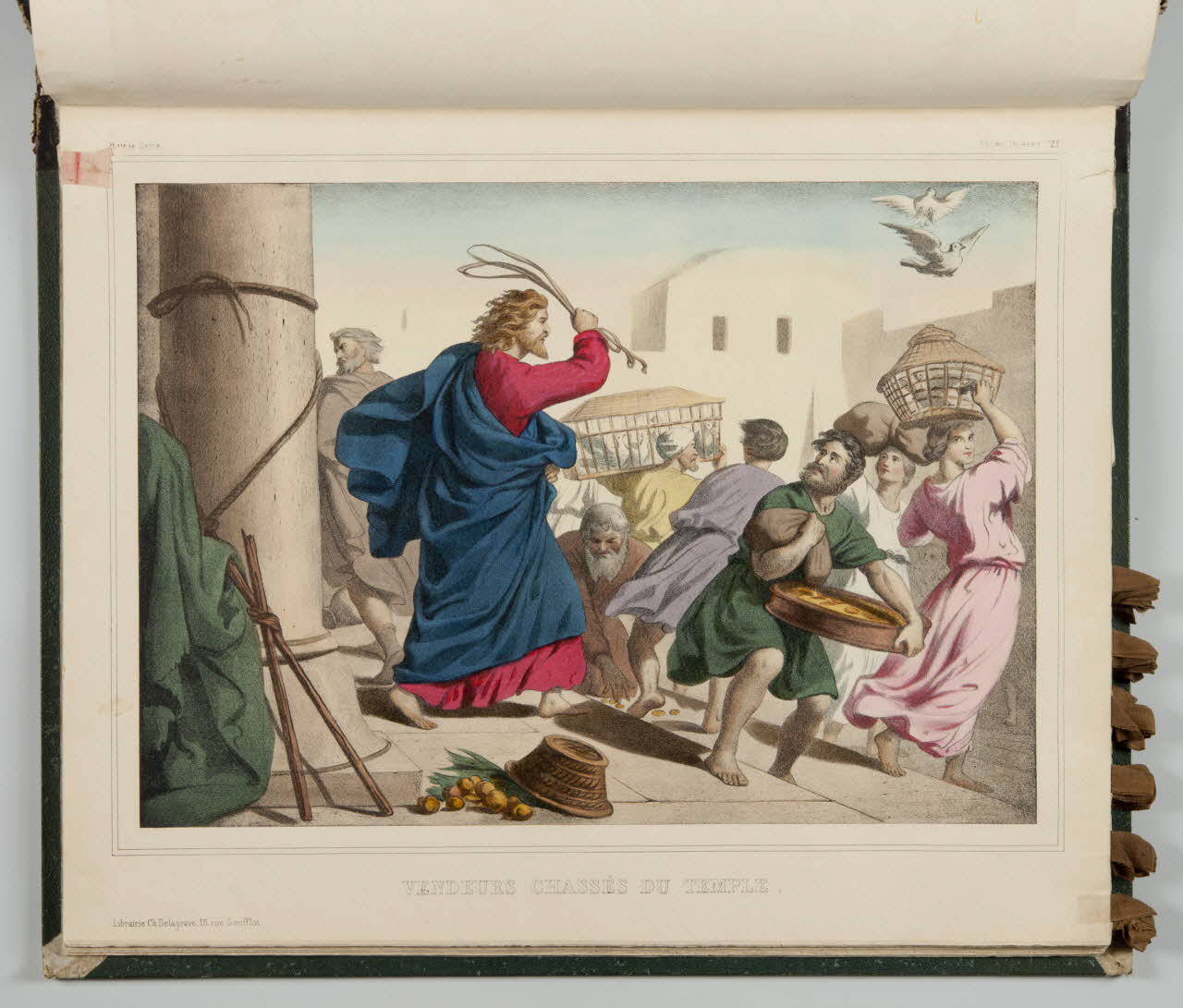 album VENDEURS CHASSES DU TEMPLE. 1990.4.1.85 Photo