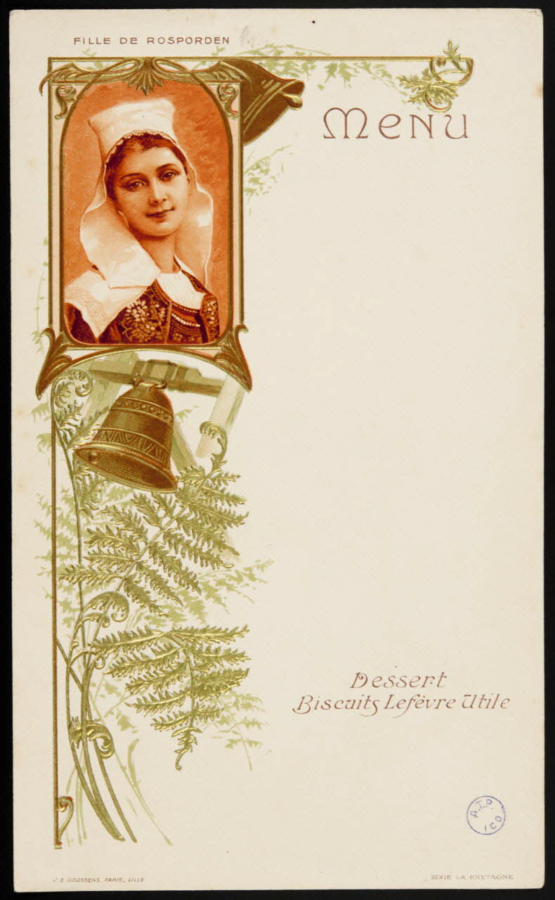 estampe FILLE DE ROSPORDEN 1990.50.11 Photo