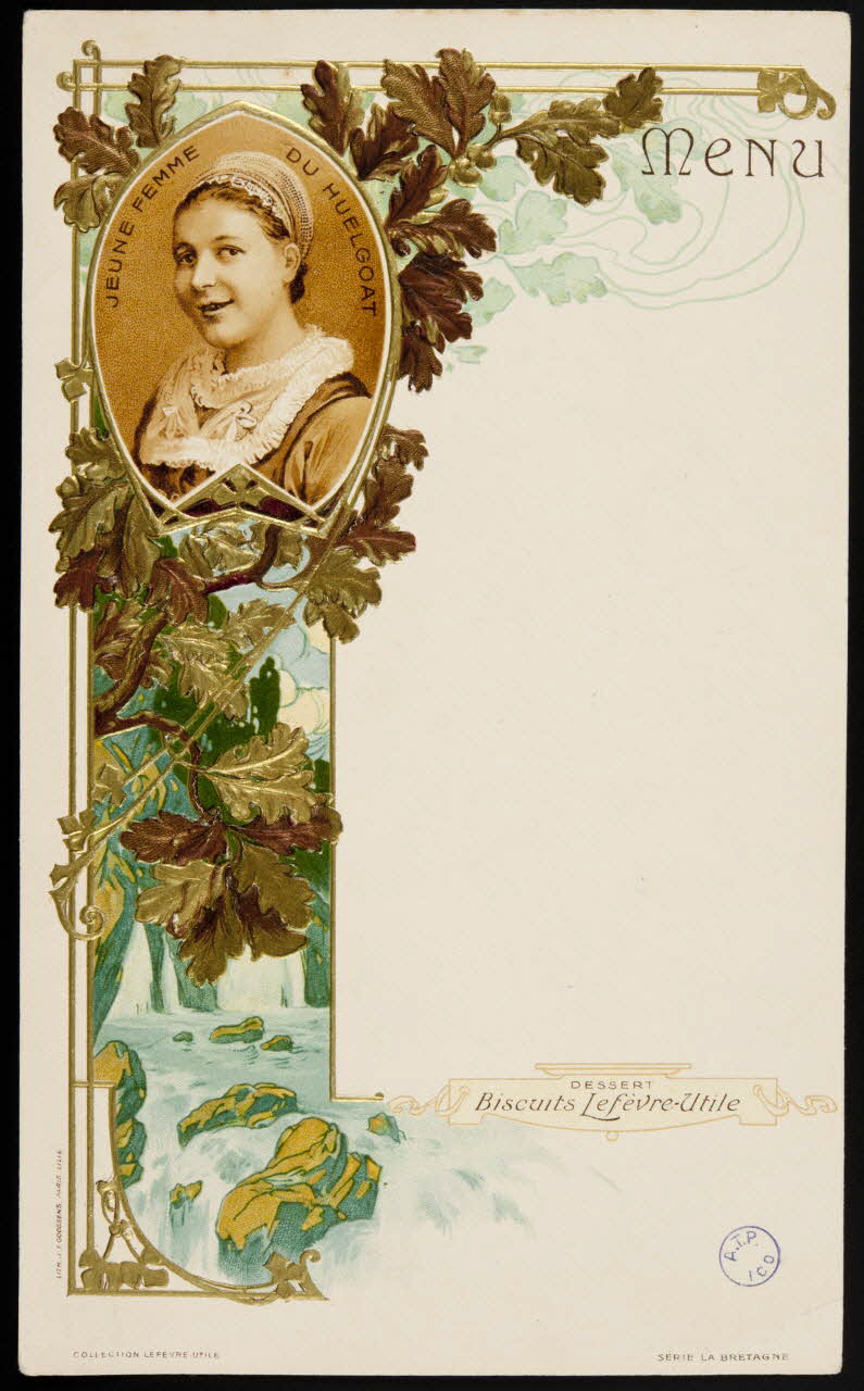 estampe JEUNE FEMME DU HUELGOAT 1990.50.4 Photo