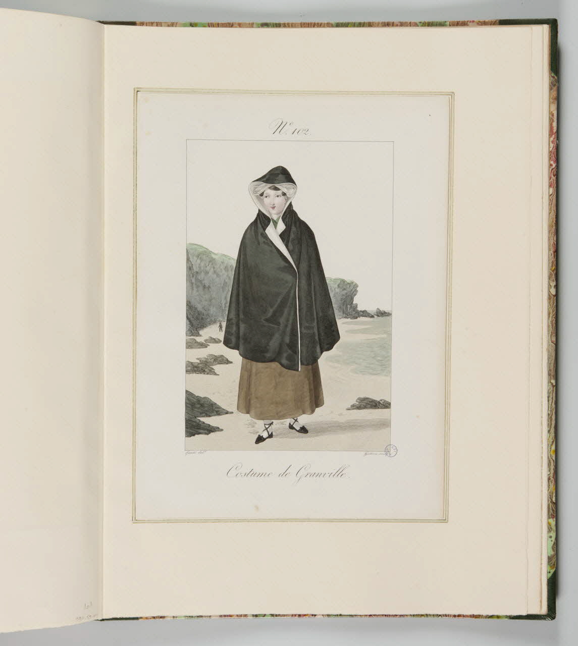Louis-Marie Lanté ; Georges-Jacques Gatine ; Bernard Mancel élément d'ensemble Costume de Granville. 1822-1832 1990.59.102 Photo