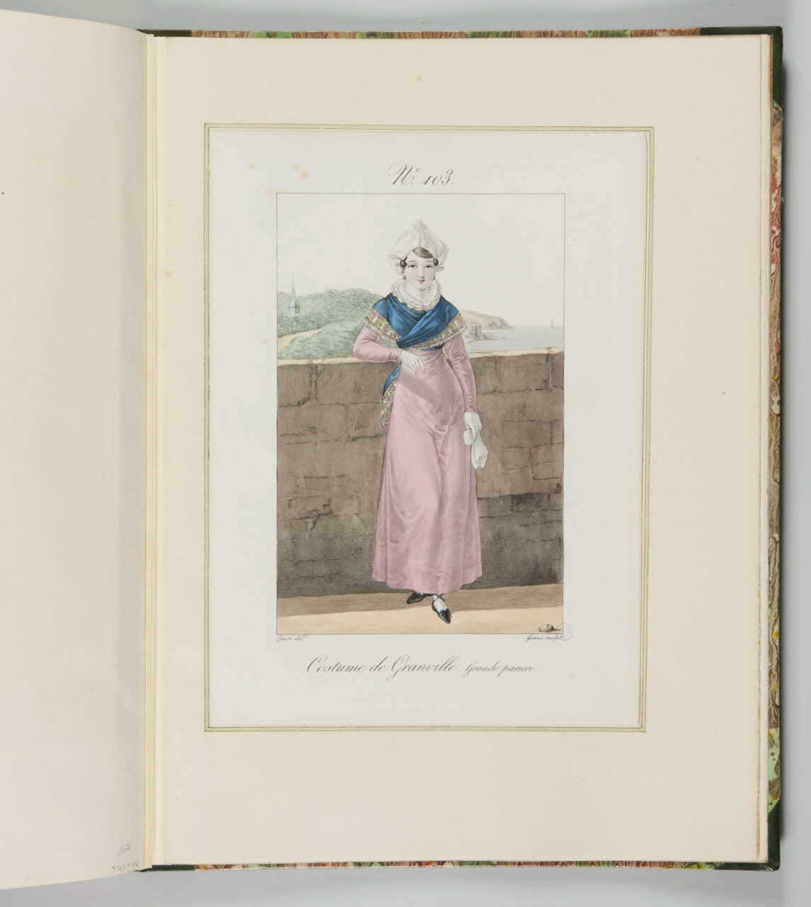 Louis-Marie Lanté ; Georges-Jacques Gatine ; Bernard Mancel élément d'ensemble Costume de Granville. Grande parure. 1822-1832 1990.59.103 Photo