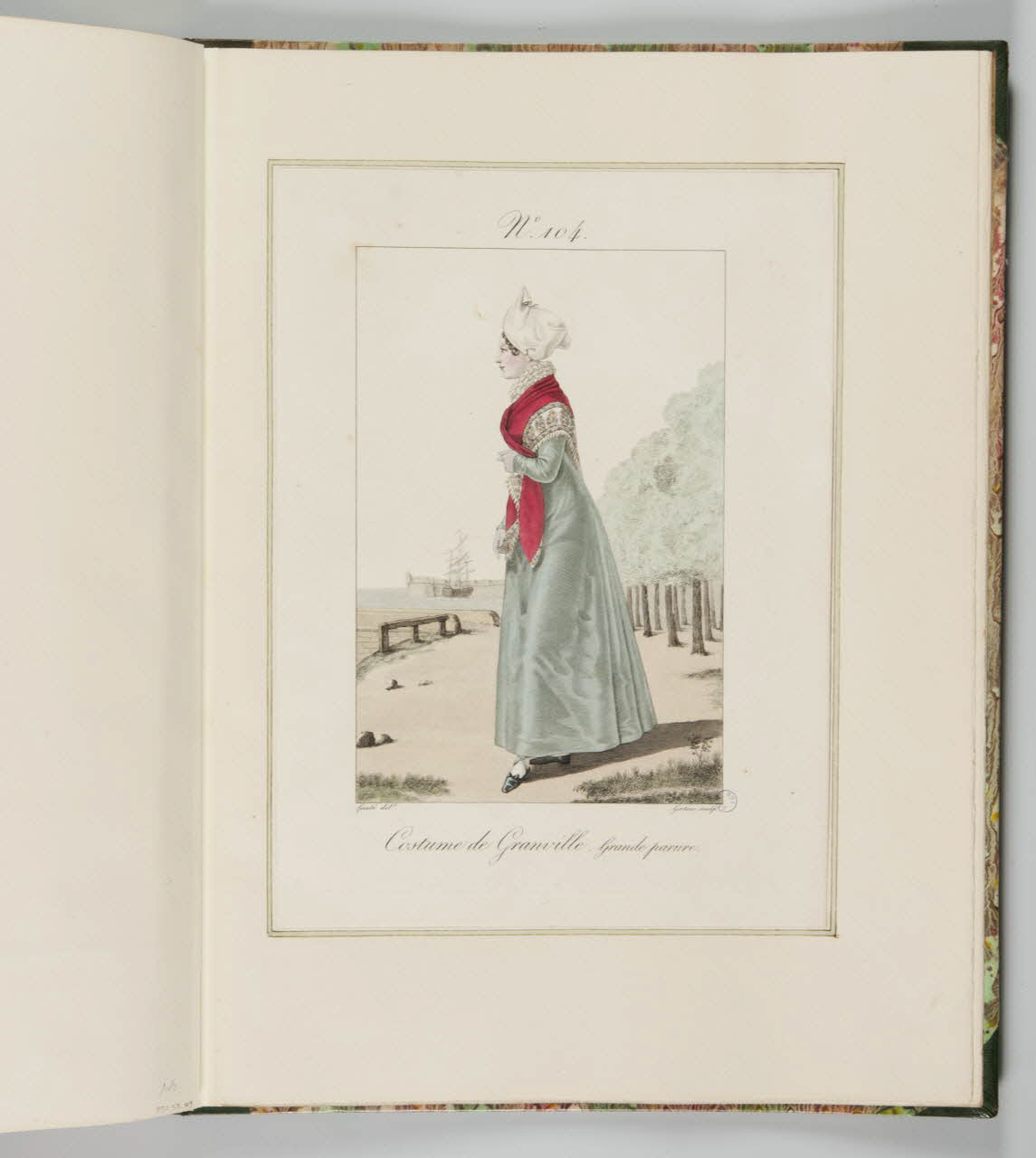 Louis-Marie Lanté ; Georges-Jacques Gatine ; Bernard Mancel élément d'ensemble Costume de Granville. Grande parure. 1822-1832 1990.59.104 Photo